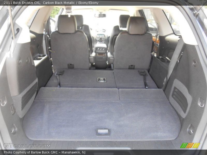 Carbon Black Metallic / Ebony/Ebony 2011 Buick Enclave CXL