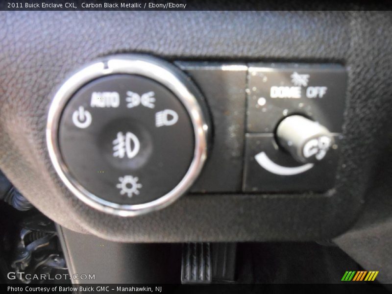 Carbon Black Metallic / Ebony/Ebony 2011 Buick Enclave CXL