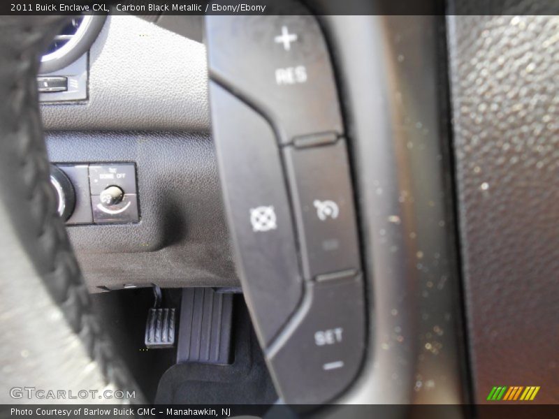 Carbon Black Metallic / Ebony/Ebony 2011 Buick Enclave CXL