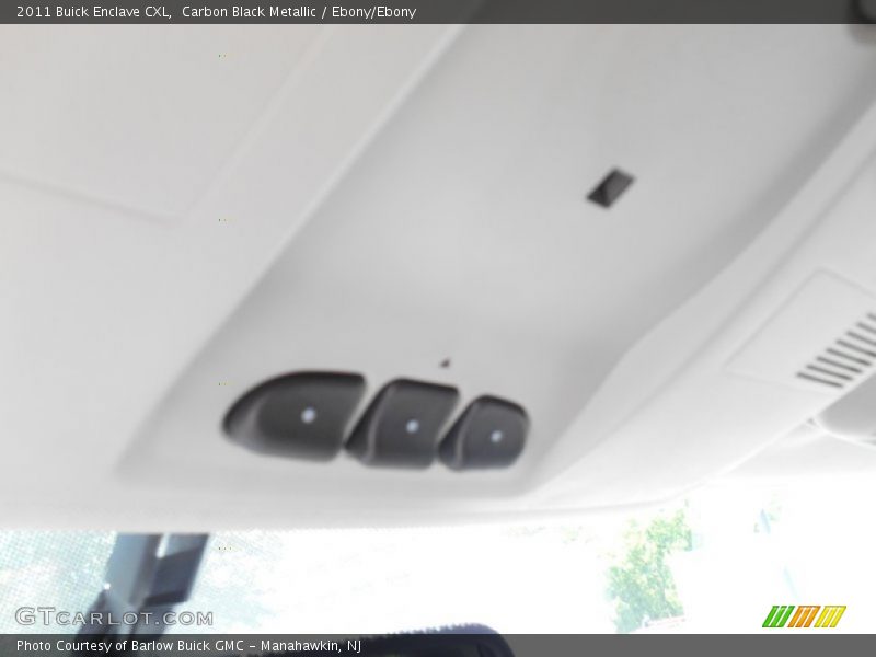 Carbon Black Metallic / Ebony/Ebony 2011 Buick Enclave CXL