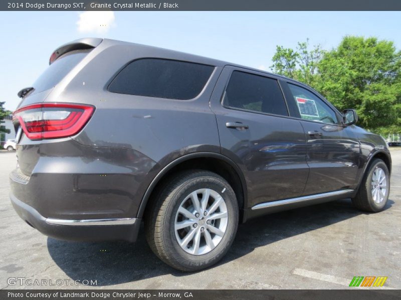 Granite Crystal Metallic / Black 2014 Dodge Durango SXT