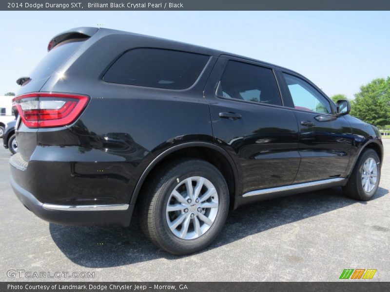 Brilliant Black Crystal Pearl / Black 2014 Dodge Durango SXT