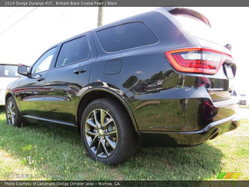 Brilliant Black Crystal Pearl / Black 2014 Dodge Durango R/T
