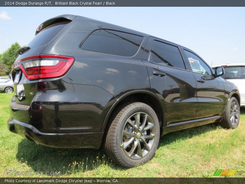 Brilliant Black Crystal Pearl / Black 2014 Dodge Durango R/T