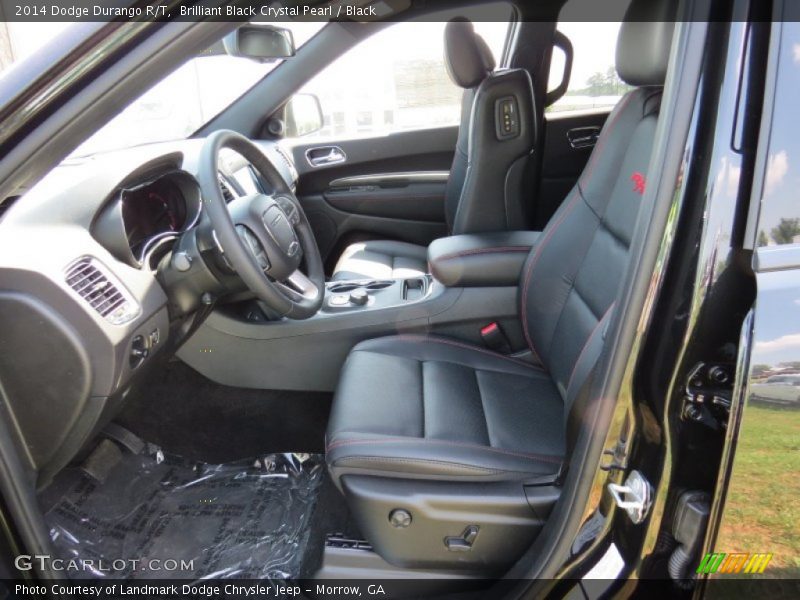 Brilliant Black Crystal Pearl / Black 2014 Dodge Durango R/T