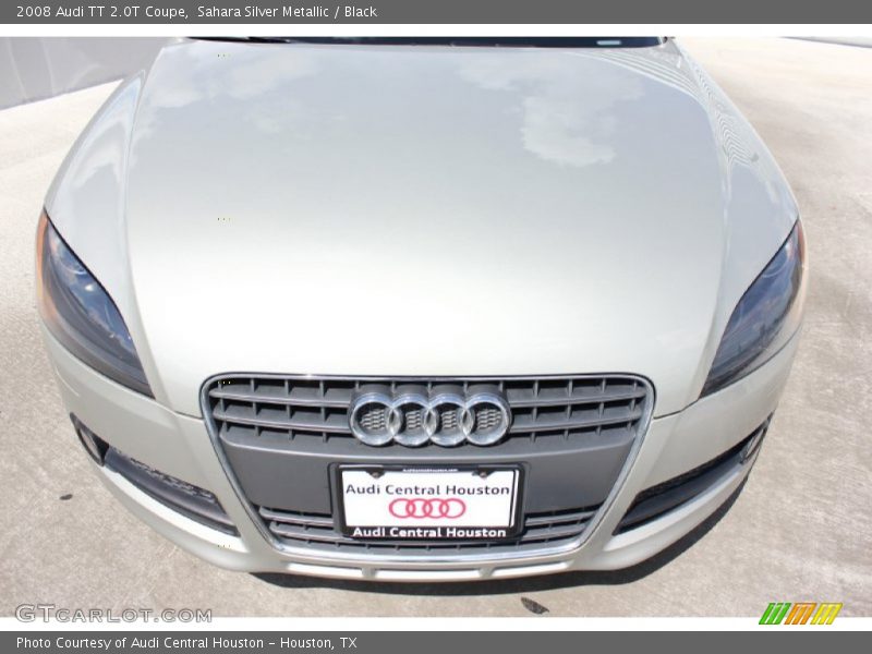 Sahara Silver Metallic / Black 2008 Audi TT 2.0T Coupe