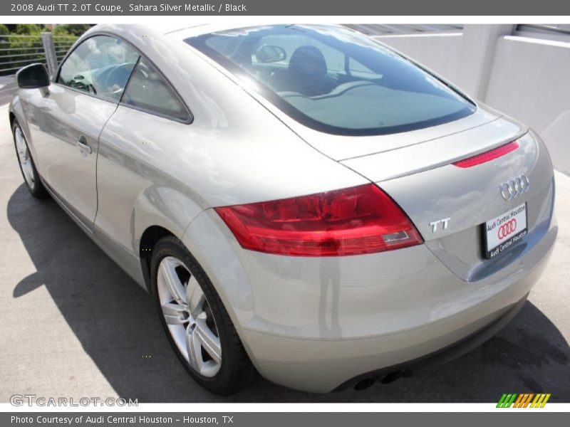 Sahara Silver Metallic / Black 2008 Audi TT 2.0T Coupe