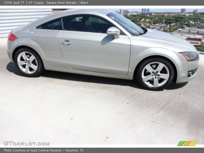 Sahara Silver Metallic / Black 2008 Audi TT 2.0T Coupe