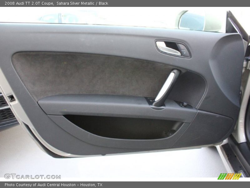 Sahara Silver Metallic / Black 2008 Audi TT 2.0T Coupe