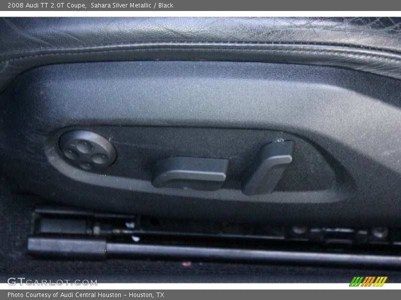 Sahara Silver Metallic / Black 2008 Audi TT 2.0T Coupe