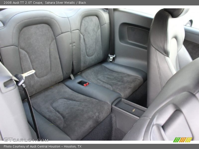 Sahara Silver Metallic / Black 2008 Audi TT 2.0T Coupe