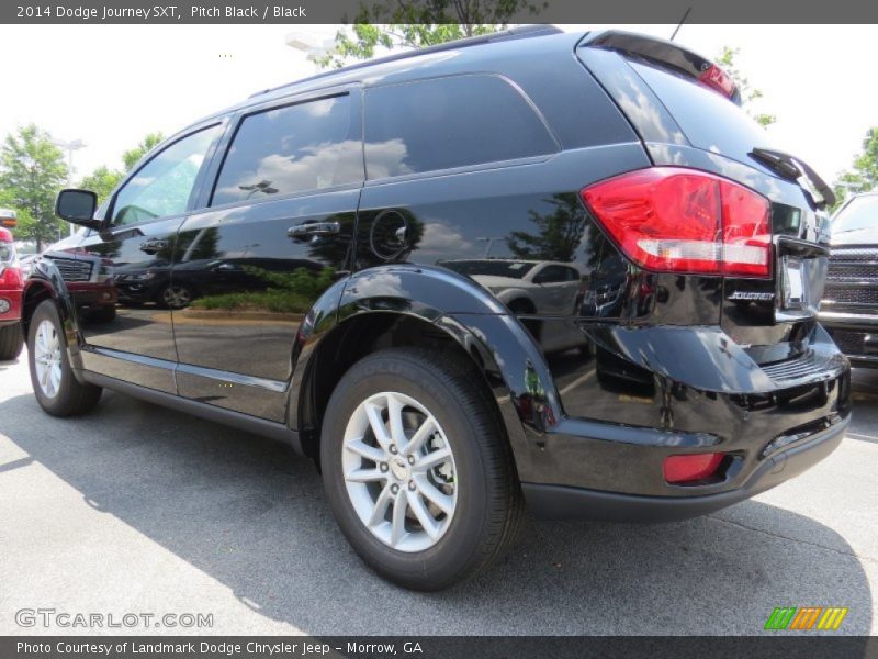 Pitch Black / Black 2014 Dodge Journey SXT