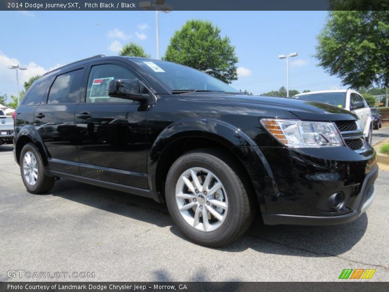 Pitch Black / Black 2014 Dodge Journey SXT