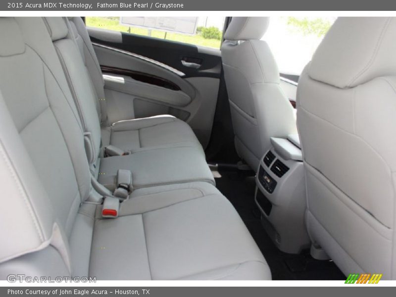 Fathom Blue Pearl / Graystone 2015 Acura MDX Technology