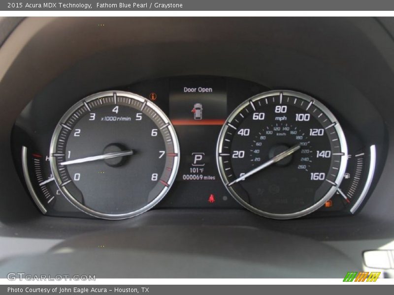  2015 MDX Technology Technology Gauges