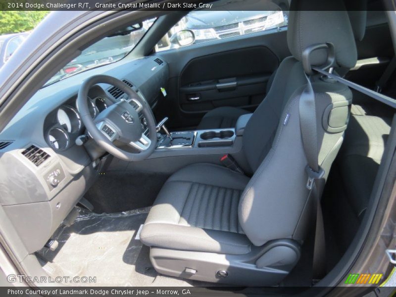 Granite Crystal Metallic / Dark Slate Gray 2014 Dodge Challenger R/T