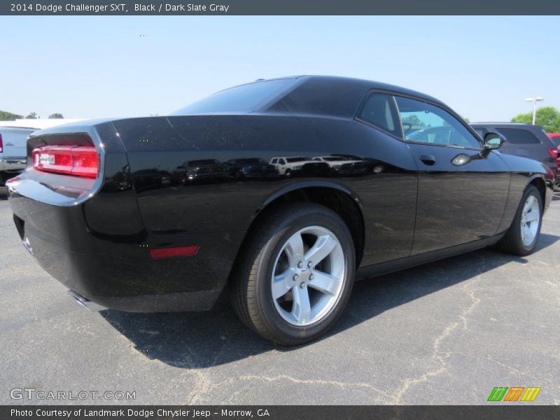 Black / Dark Slate Gray 2014 Dodge Challenger SXT