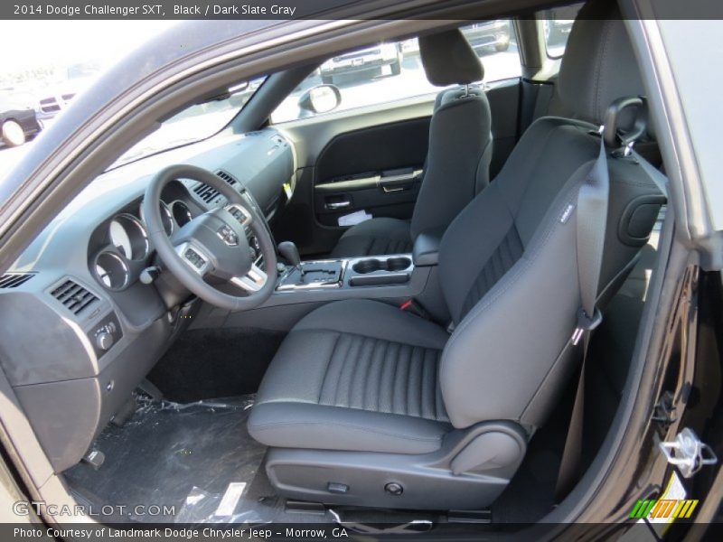 Black / Dark Slate Gray 2014 Dodge Challenger SXT