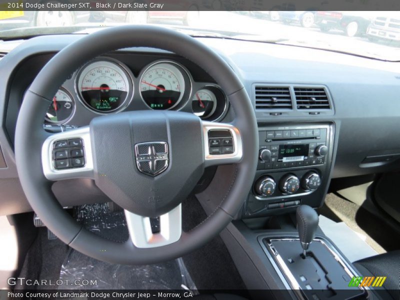 Black / Dark Slate Gray 2014 Dodge Challenger SXT