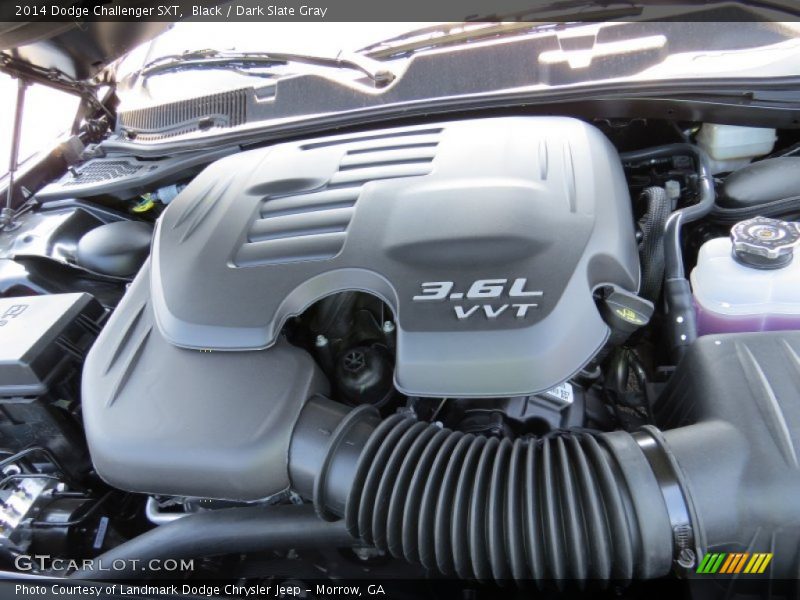 Black / Dark Slate Gray 2014 Dodge Challenger SXT