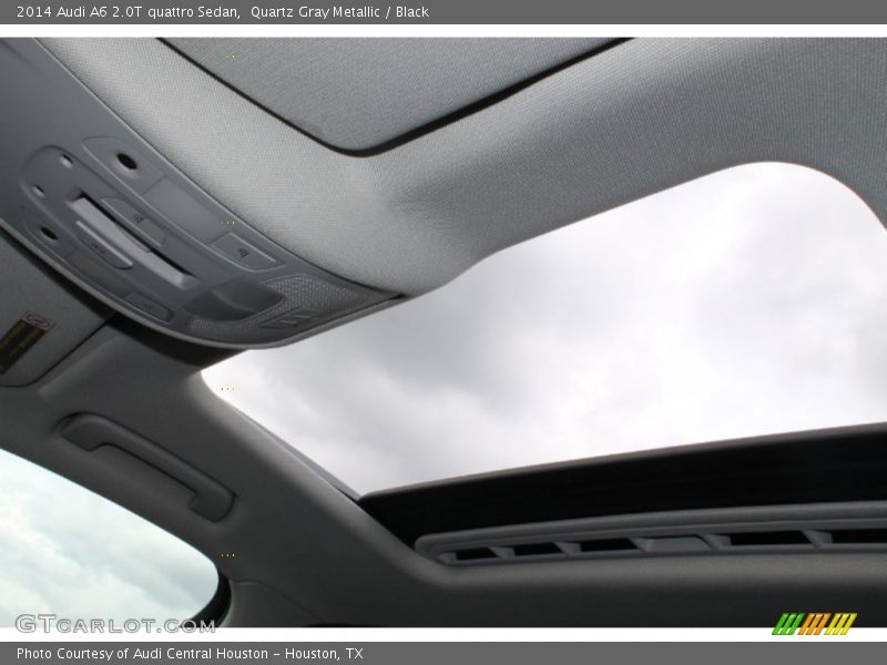 Quartz Gray Metallic / Black 2014 Audi A6 2.0T quattro Sedan