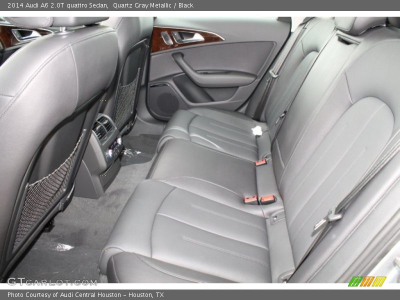 Quartz Gray Metallic / Black 2014 Audi A6 2.0T quattro Sedan