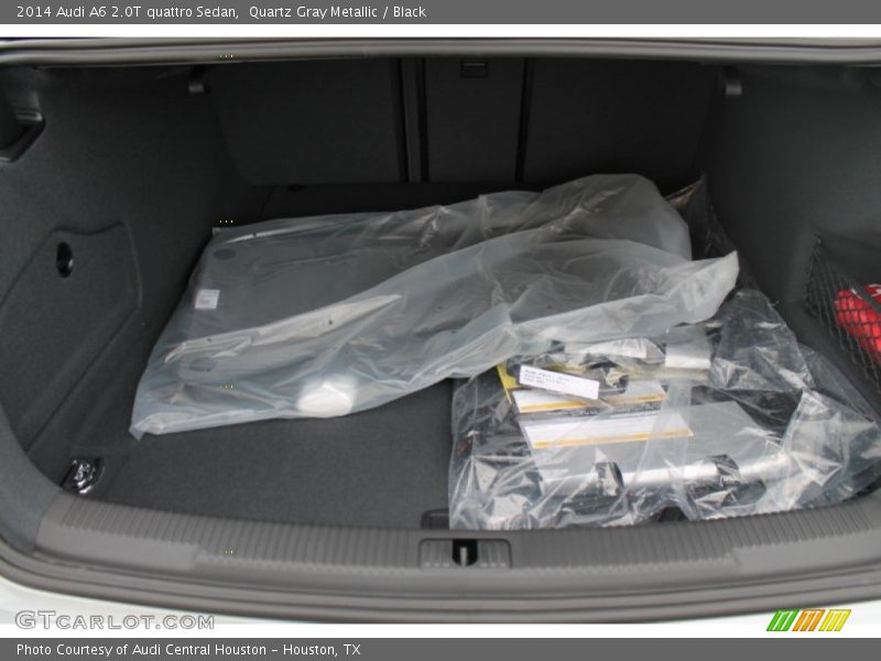 Quartz Gray Metallic / Black 2014 Audi A6 2.0T quattro Sedan