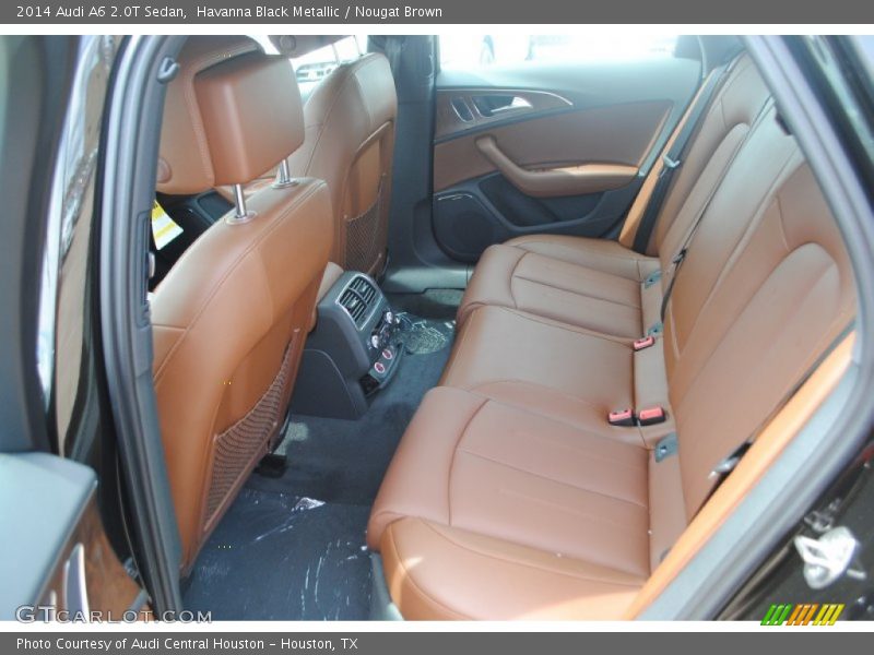Havanna Black Metallic / Nougat Brown 2014 Audi A6 2.0T Sedan