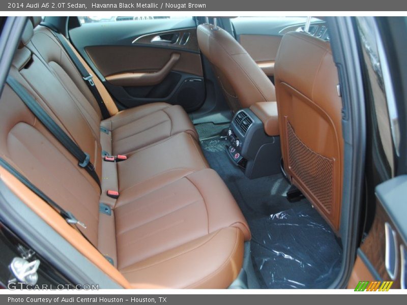 Havanna Black Metallic / Nougat Brown 2014 Audi A6 2.0T Sedan