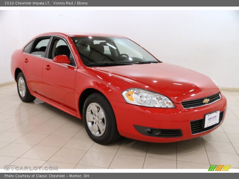 Victory Red / Ebony 2010 Chevrolet Impala LT