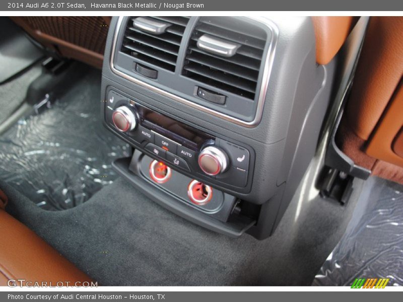 Havanna Black Metallic / Nougat Brown 2014 Audi A6 2.0T Sedan