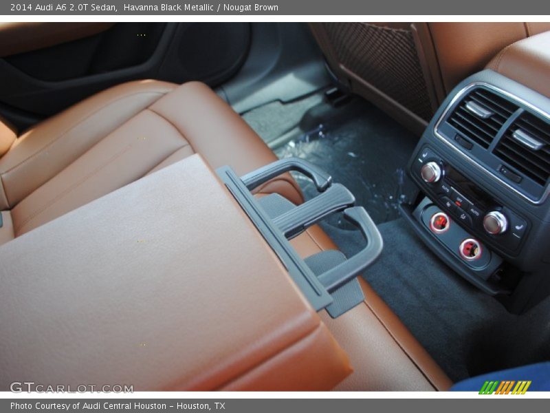 Havanna Black Metallic / Nougat Brown 2014 Audi A6 2.0T Sedan