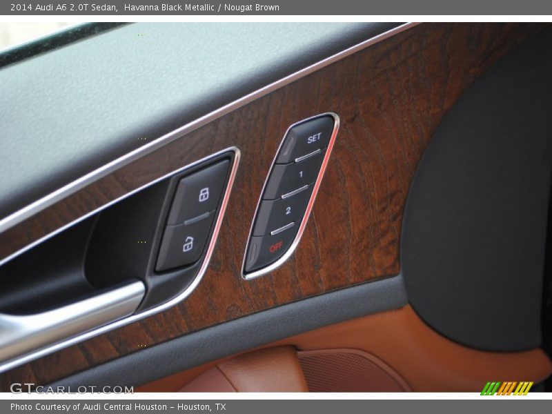 Havanna Black Metallic / Nougat Brown 2014 Audi A6 2.0T Sedan