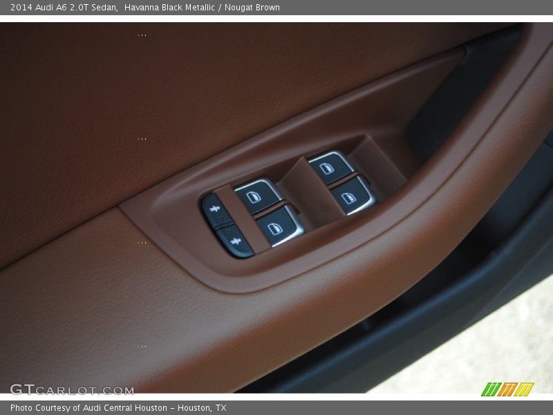 Havanna Black Metallic / Nougat Brown 2014 Audi A6 2.0T Sedan