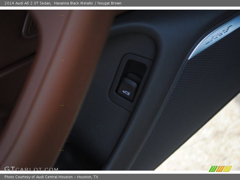 Havanna Black Metallic / Nougat Brown 2014 Audi A6 2.0T Sedan