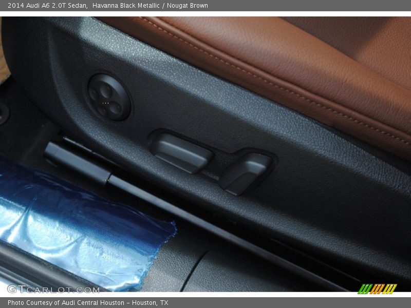 Havanna Black Metallic / Nougat Brown 2014 Audi A6 2.0T Sedan