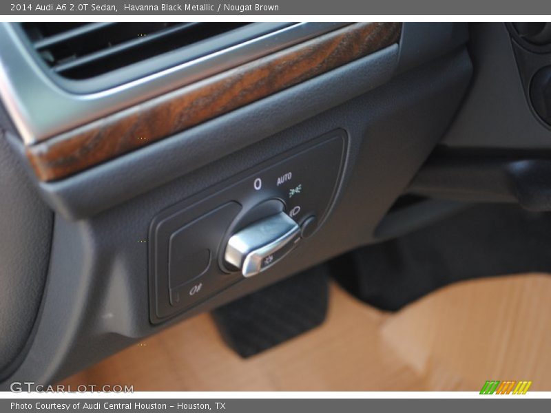 Havanna Black Metallic / Nougat Brown 2014 Audi A6 2.0T Sedan
