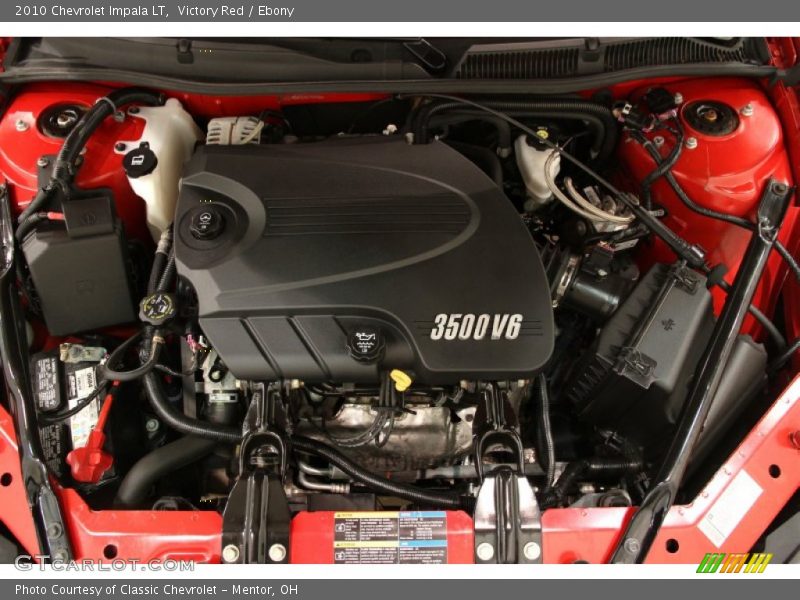 Victory Red / Ebony 2010 Chevrolet Impala LT