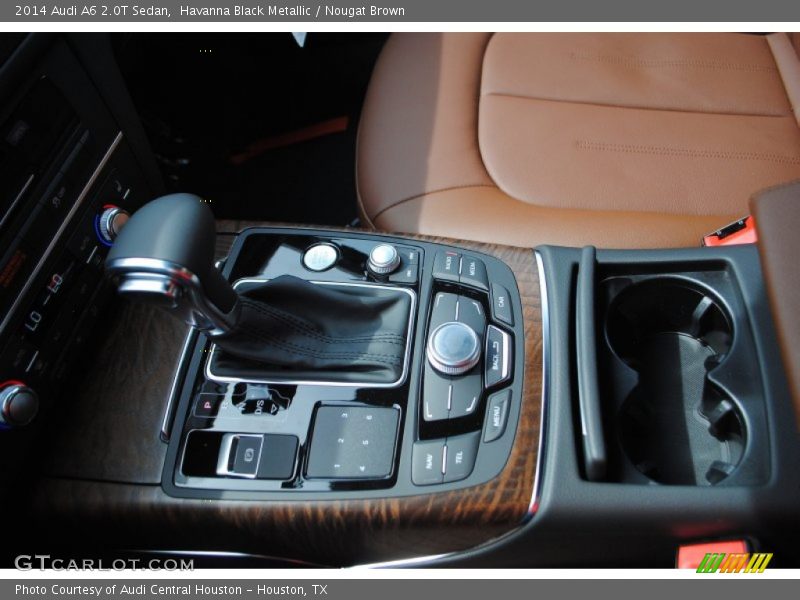 Havanna Black Metallic / Nougat Brown 2014 Audi A6 2.0T Sedan