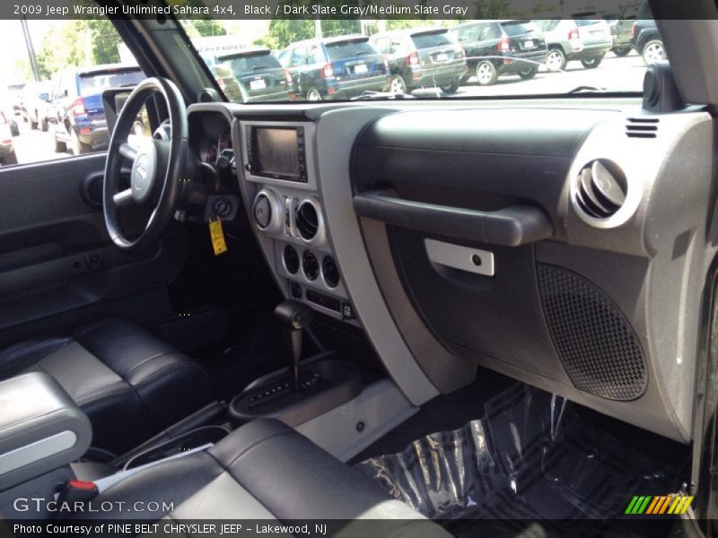 Black / Dark Slate Gray/Medium Slate Gray 2009 Jeep Wrangler Unlimited Sahara 4x4