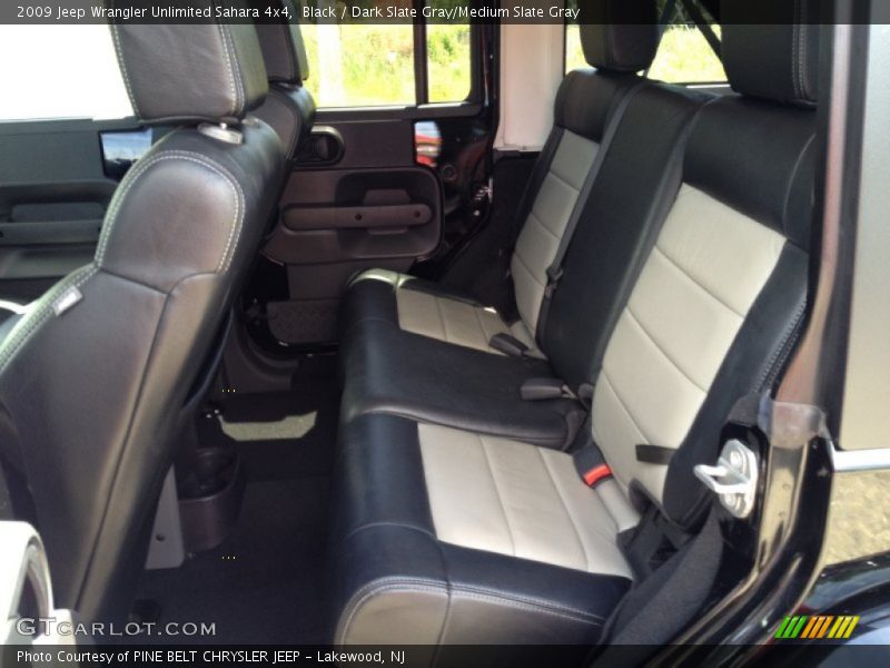 Black / Dark Slate Gray/Medium Slate Gray 2009 Jeep Wrangler Unlimited Sahara 4x4