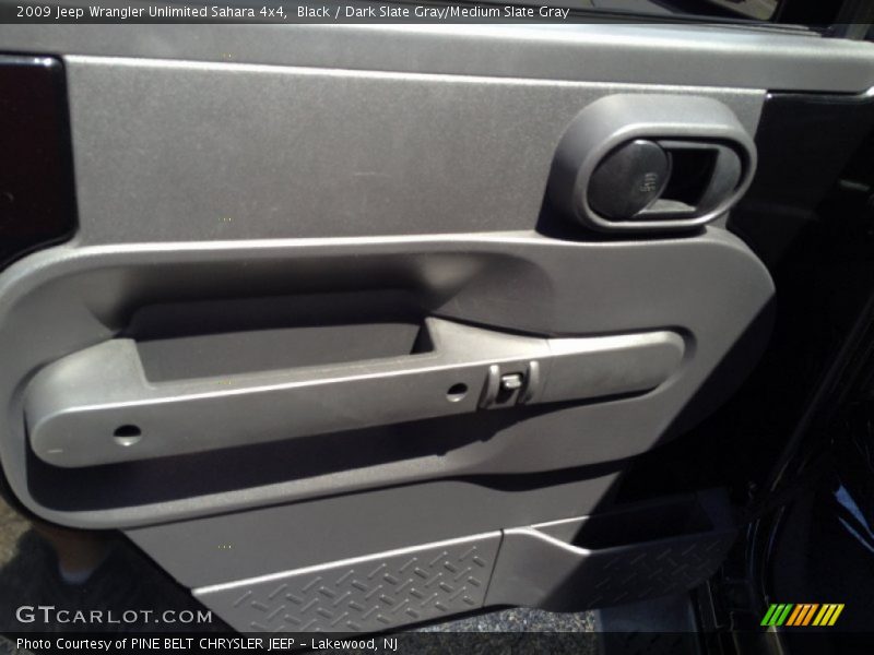 Black / Dark Slate Gray/Medium Slate Gray 2009 Jeep Wrangler Unlimited Sahara 4x4