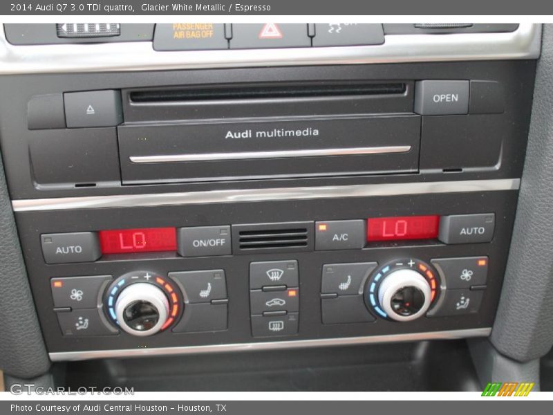 Glacier White Metallic / Espresso 2014 Audi Q7 3.0 TDI quattro