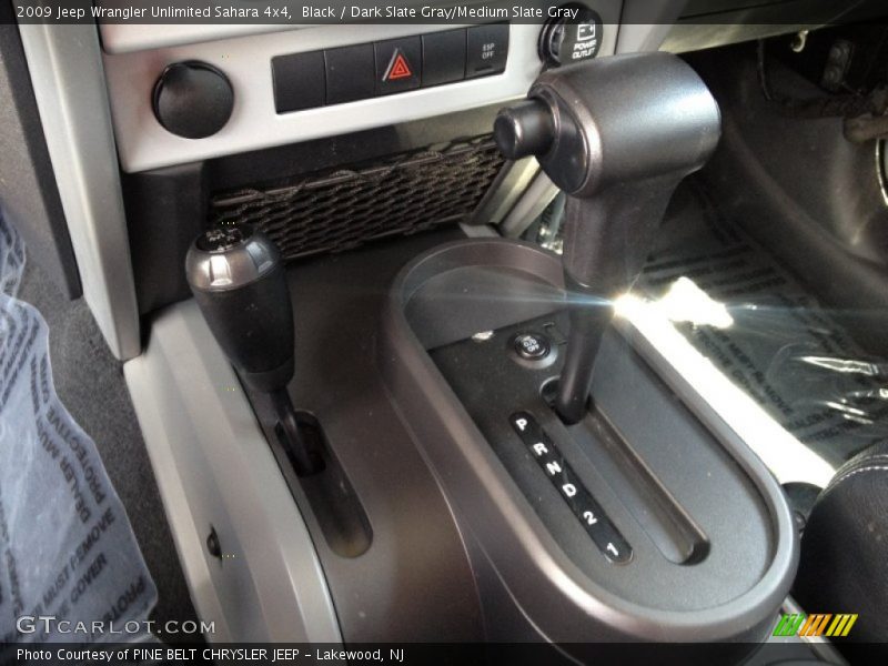 Black / Dark Slate Gray/Medium Slate Gray 2009 Jeep Wrangler Unlimited Sahara 4x4