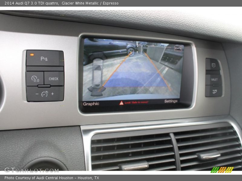 Glacier White Metallic / Espresso 2014 Audi Q7 3.0 TDI quattro