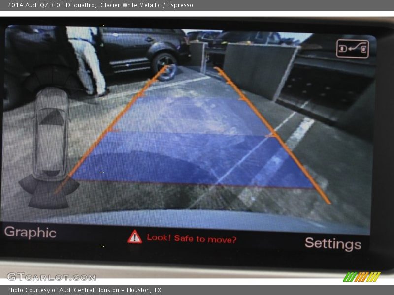 Glacier White Metallic / Espresso 2014 Audi Q7 3.0 TDI quattro