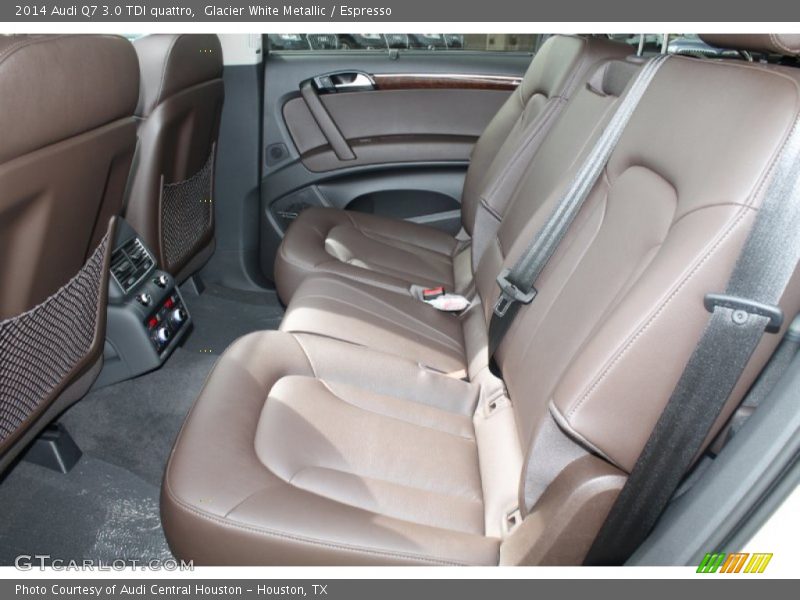 Glacier White Metallic / Espresso 2014 Audi Q7 3.0 TDI quattro