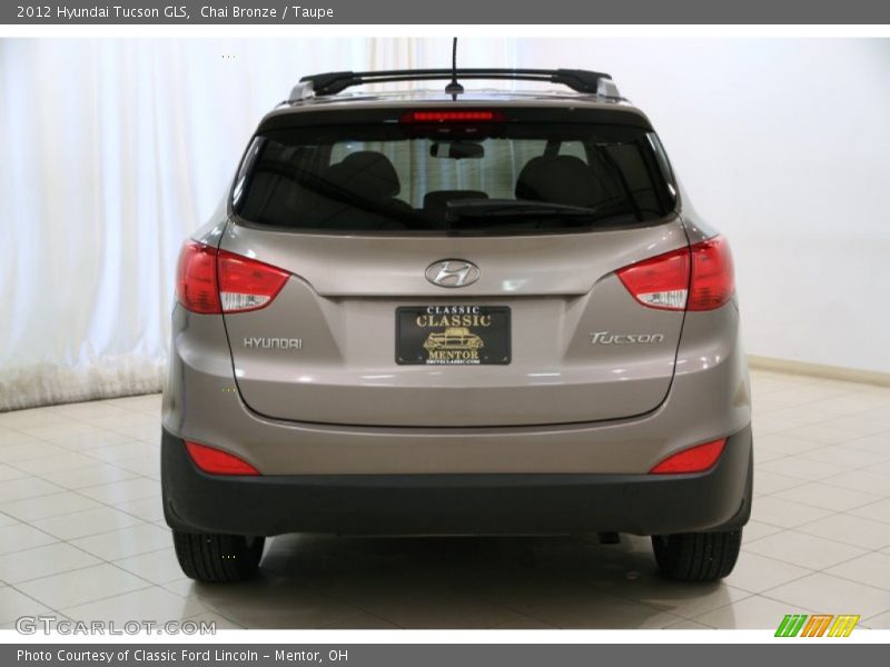 Chai Bronze / Taupe 2012 Hyundai Tucson GLS