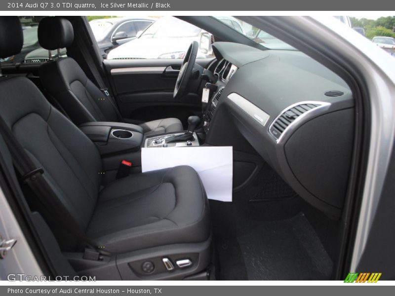 Ice Silver Metallic / Black 2014 Audi Q7 3.0 TDI quattro