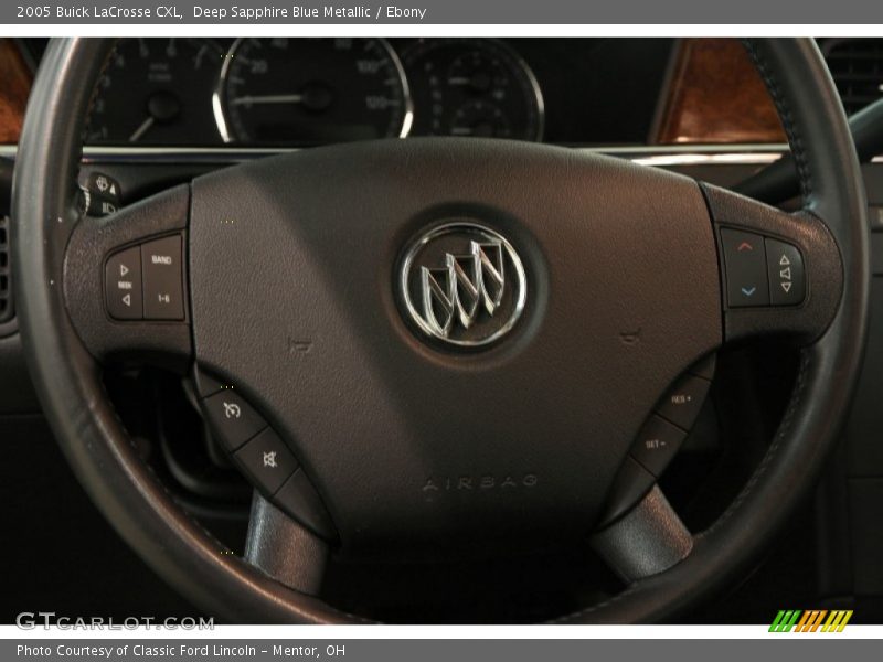 Deep Sapphire Blue Metallic / Ebony 2005 Buick LaCrosse CXL